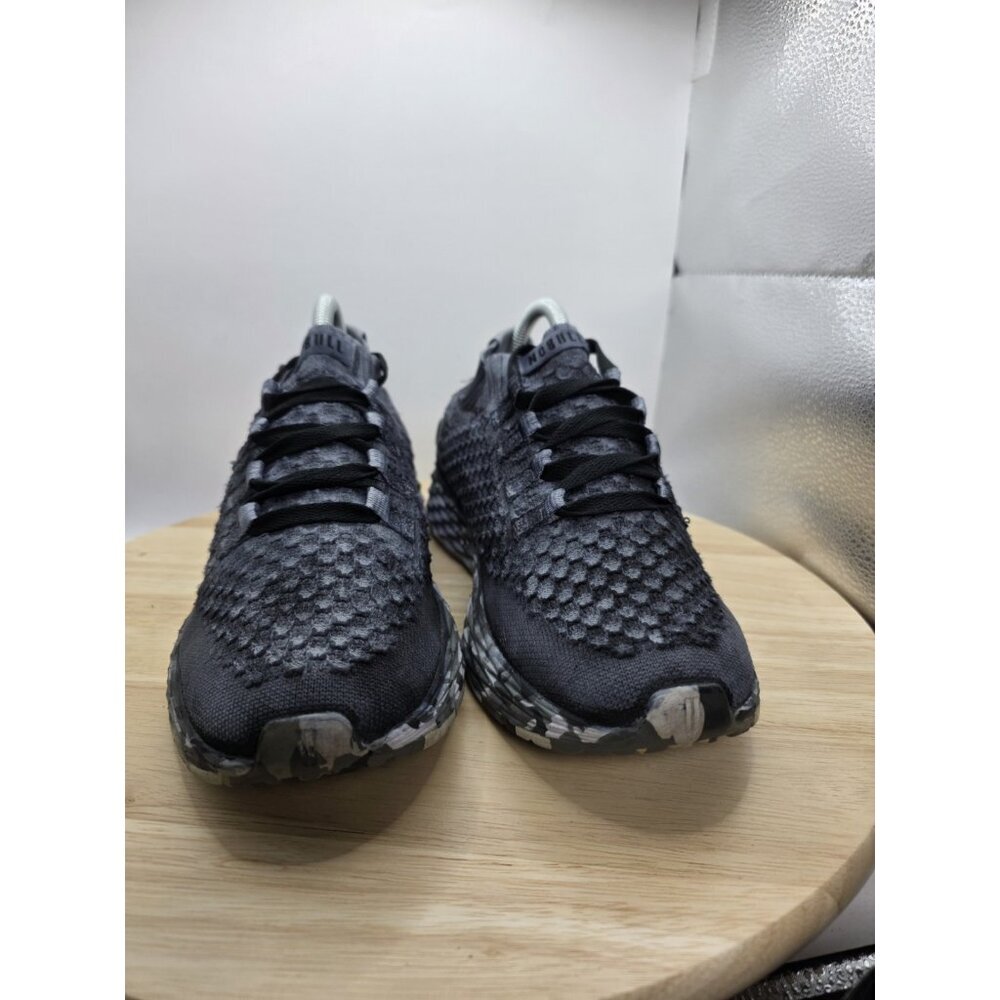 NOBULL Diamond Knit Runner Silver &‎ Gray Running Training Shoes Women 9 Men 7 - Picture 2 of 8
